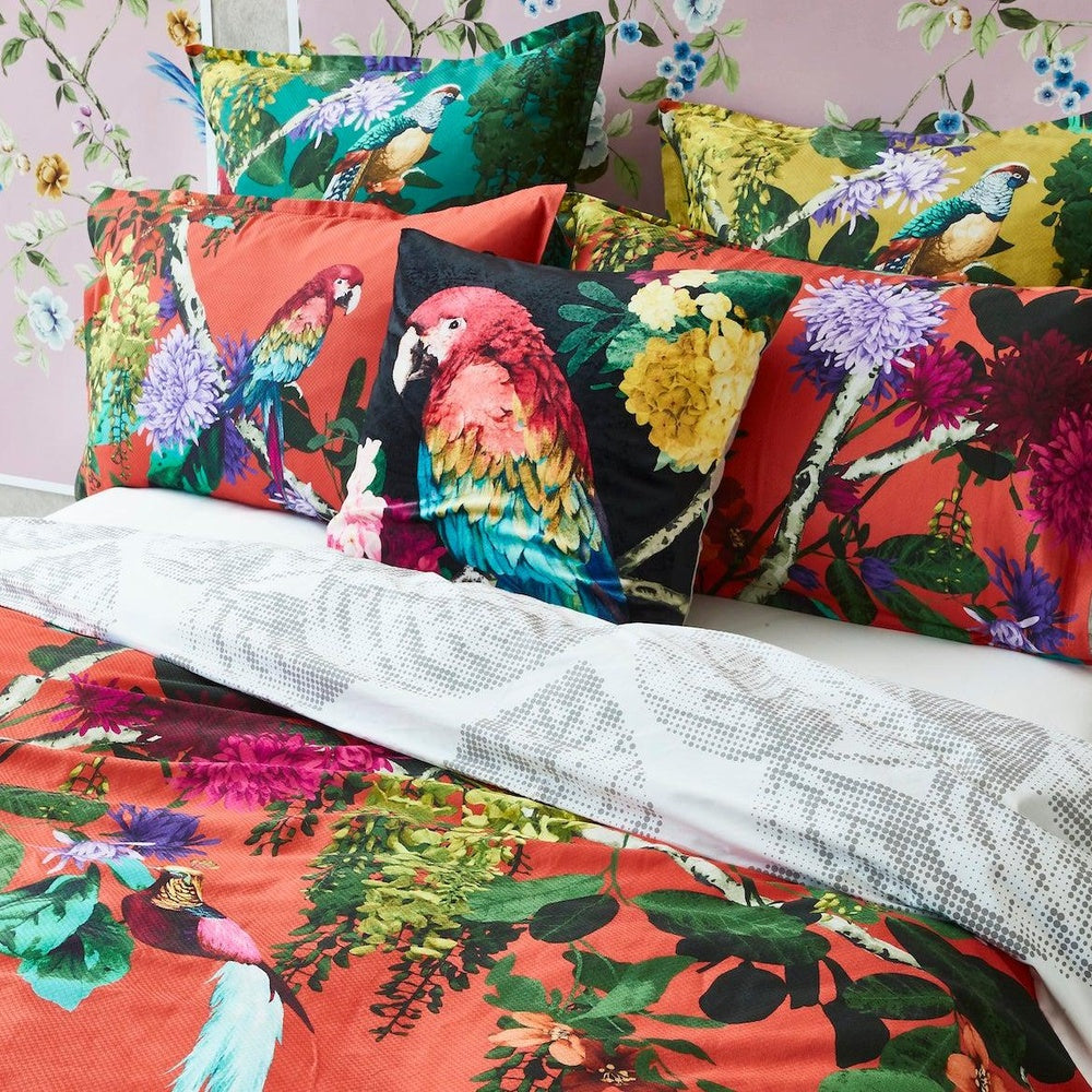 Chintz Tangerine Quilt Cover Set